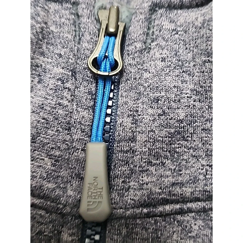 The North Face Sweatshirt Men's‎ XL Canyonlands 1/2 Zip Fleece Blue Heathered
